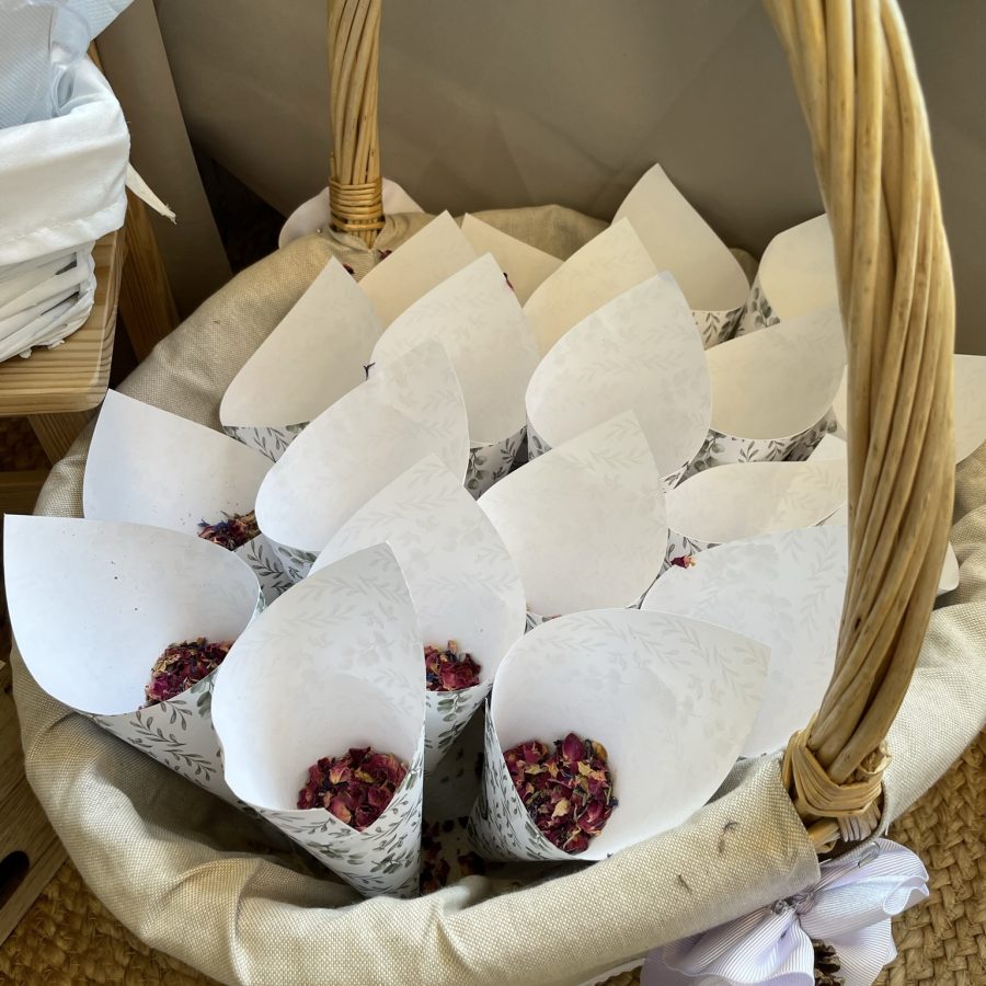 DETALLES BODA CONOS ARROZ