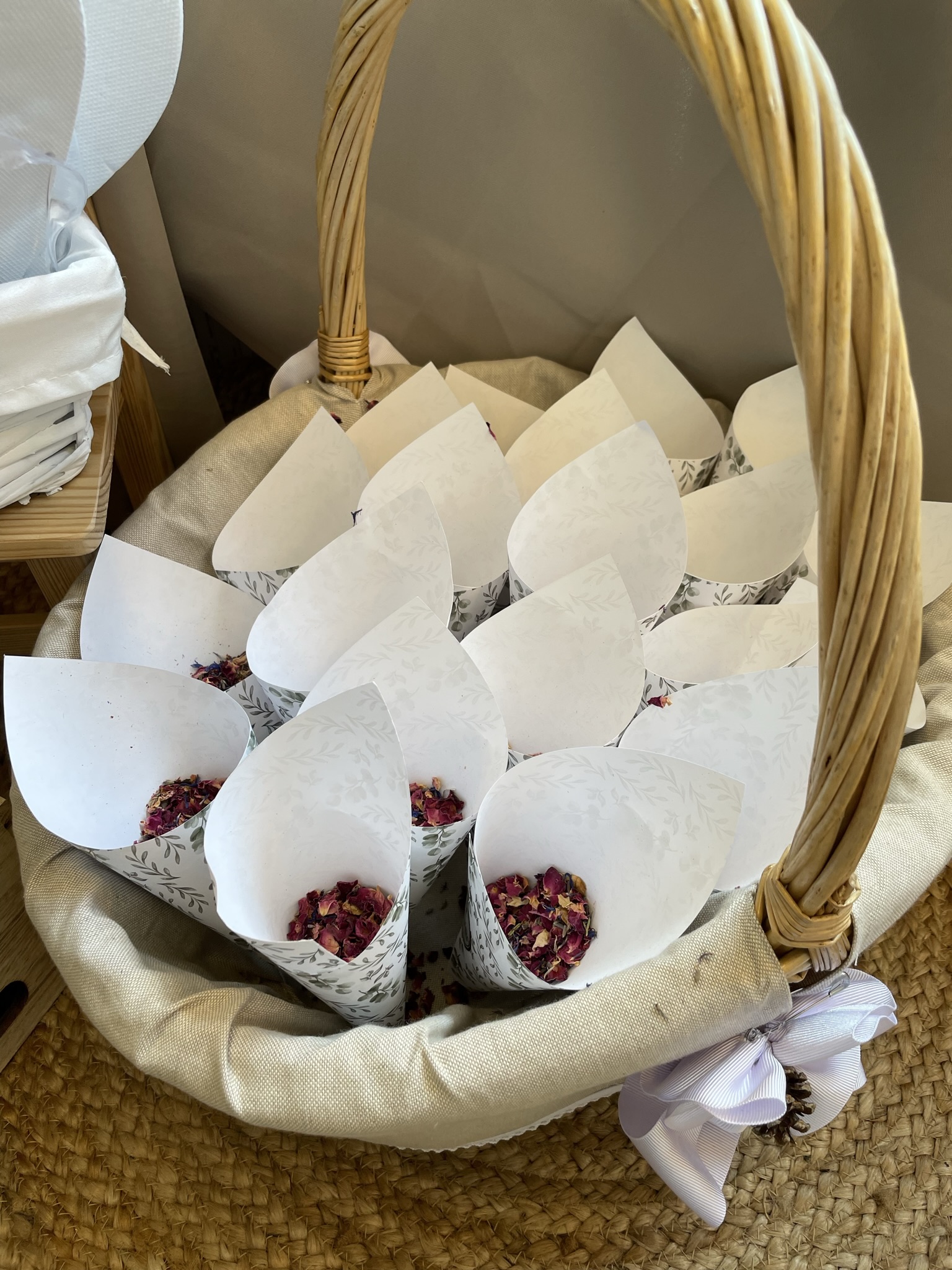 DETALLES BODA CONOS ARROZ